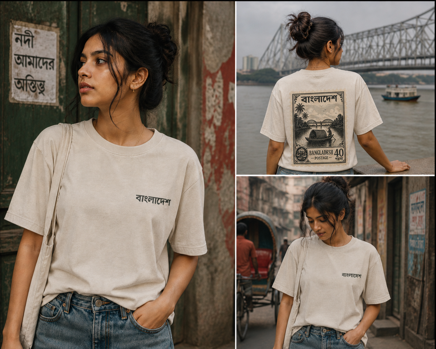 Heritage Tee — Cream