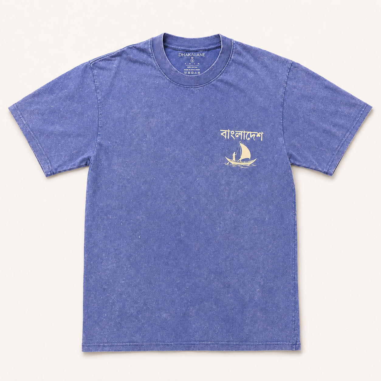 River Life Tee — Vintage Blue